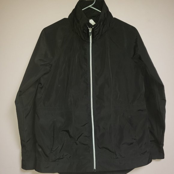 Apana Women's Size Small Black Windbreaker - Gently Used - Picture 6 of 6